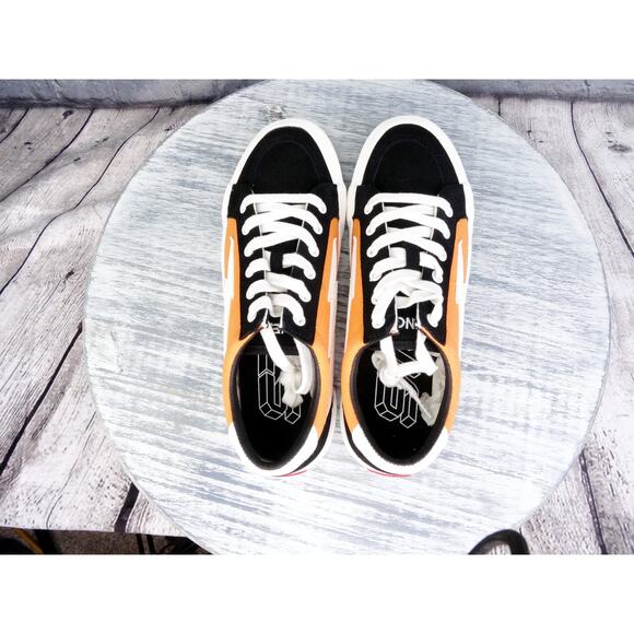 Revenge X Storm	Vol 2 Orange/Black Men 8 Vans Style Skaters Shoes New in Box - Picture 5 of 11
